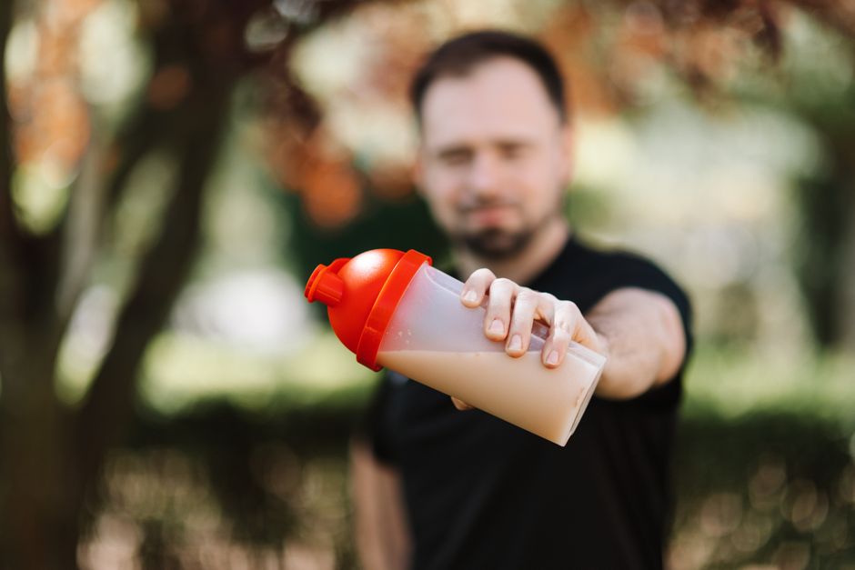 Stir creatine into water, juice, or a protein shake