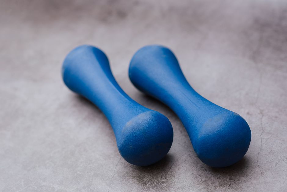 One pair of dumbbells trains your whole body
