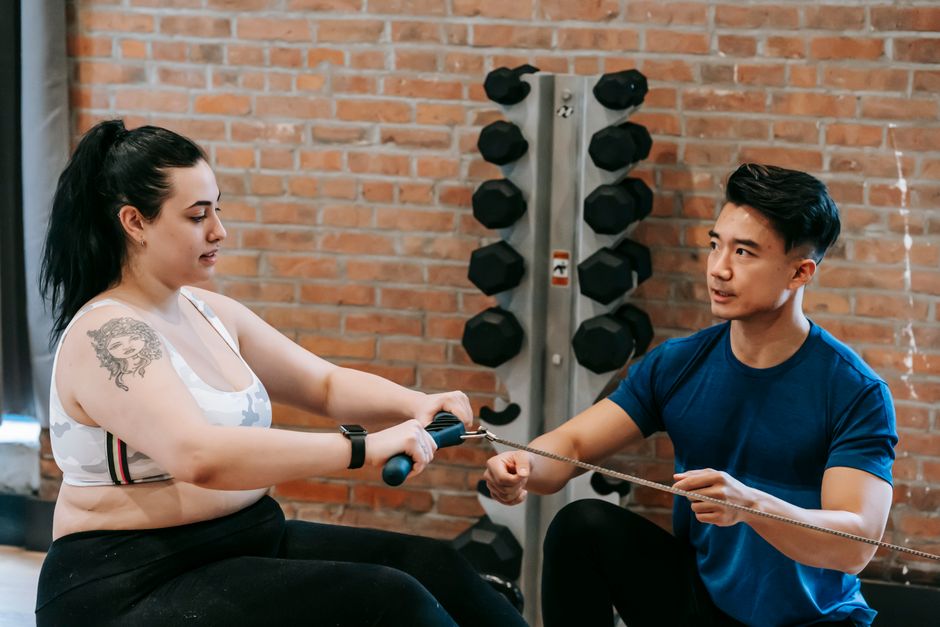 Balance pushing and pulling to train your whole body